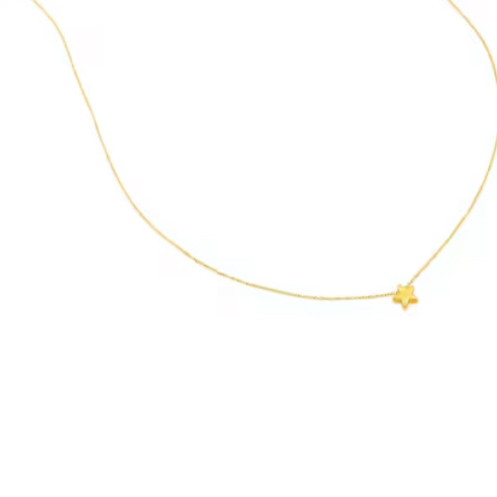 TOUS GOLD SWEET DOLLS XXS NECKLACE STAR MOTIF